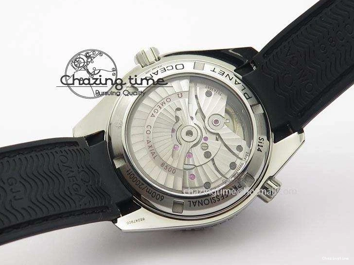 1218 Colorful Planet Ocean SS Bp Maker 45mm Black Bezel On Black Rubber Strap A 8219